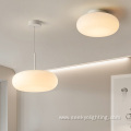 Minimalist Indoor Modern LED Ceiling Lamp In White